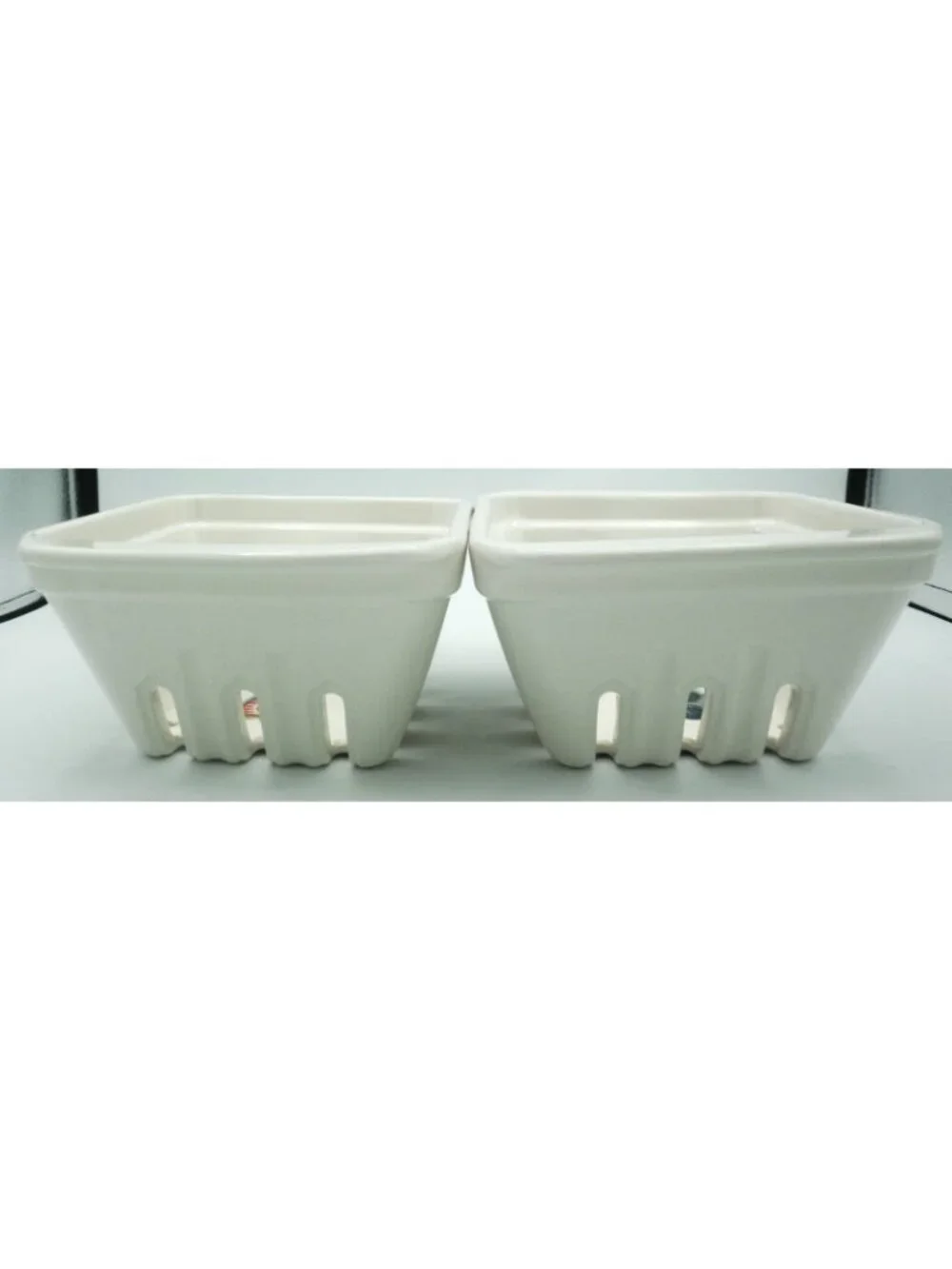 Rae Dunn Berry Basket Colander Blueberry Strawberry 7 Inch Set of 2